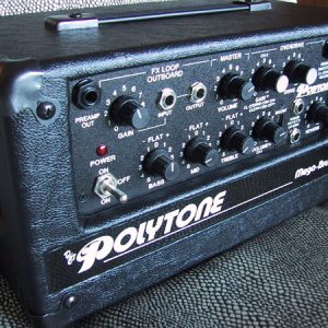 POLYTONE MEGA-BRAIN JAZZ GUITAR AMP HEAD w/Foot switch!