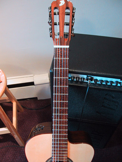 2002 Buscarino Grand Cabaret Nylon Jazz/Classical Guitar - Image 3