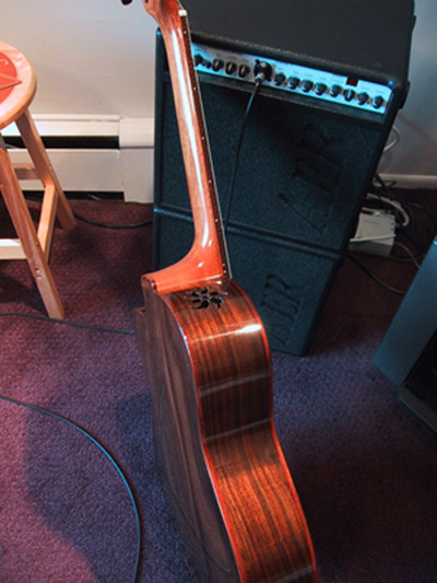 2002 Buscarino Grand Cabaret Nylon Jazz/Classical Guitar - Image 4